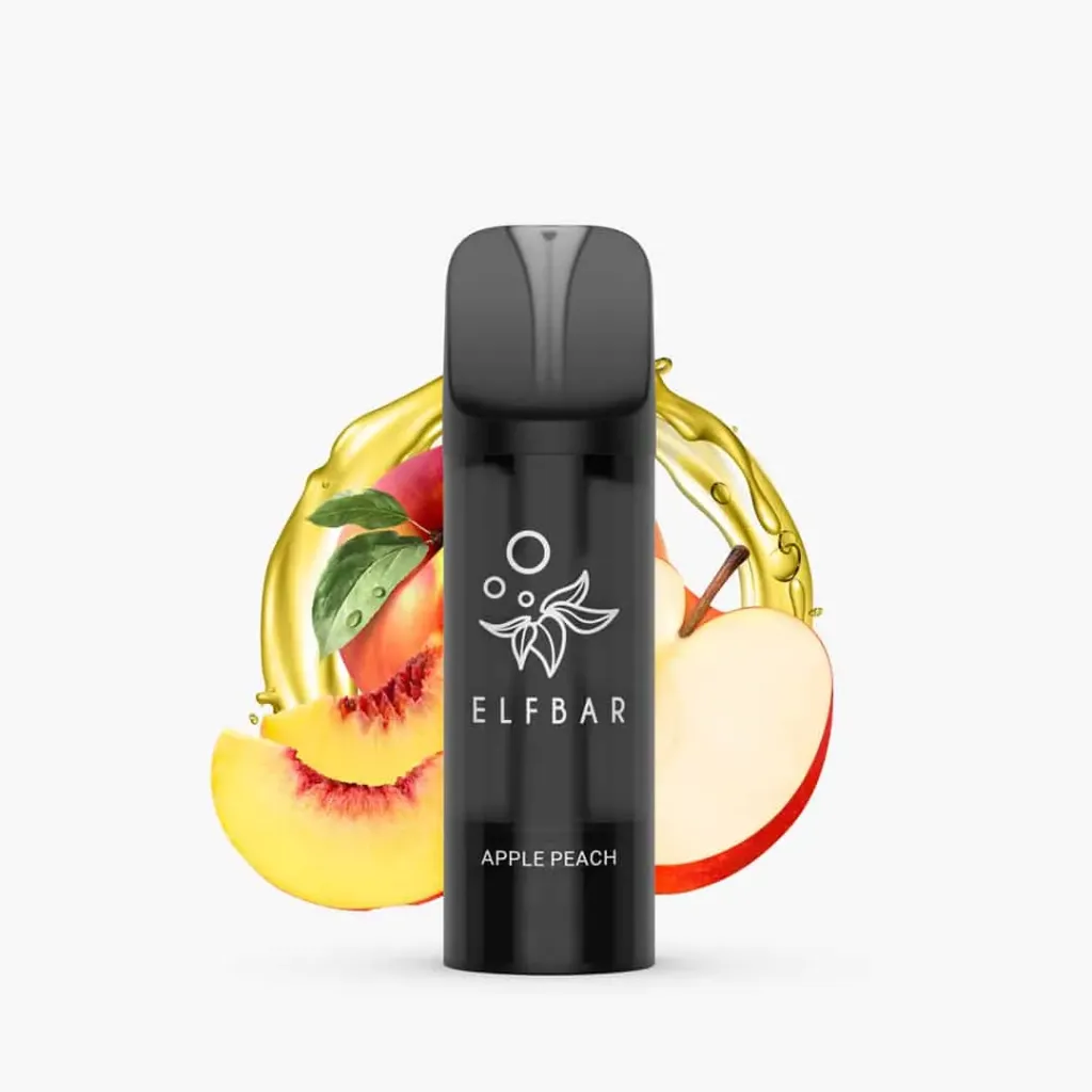 [7777778472] Elfbar Elfa Pro Pods Ohne Nikotin (Apple Peach, Single)