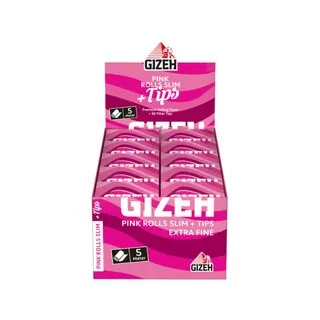 GIZEH Pink Rolls + Tips