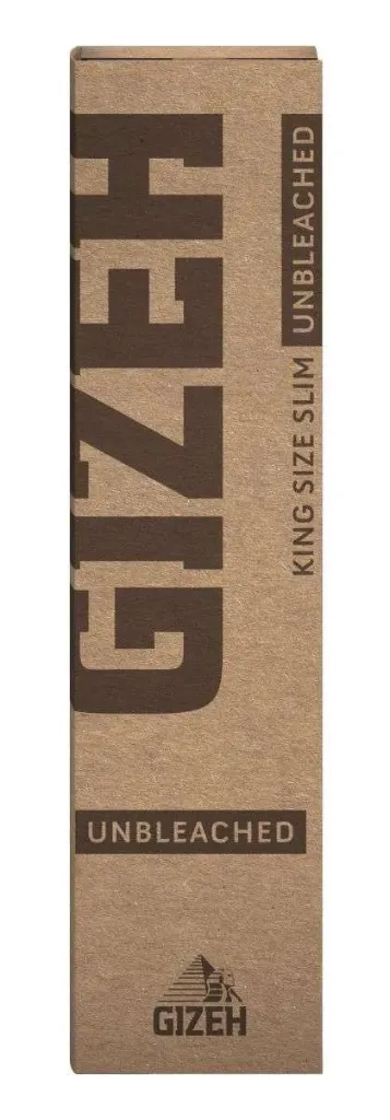 [7777778565] GIZEH Unbleached King Size Slim (Single)