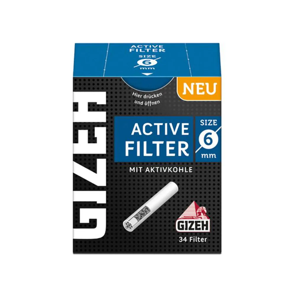 [7777778582] Gizeh Active Kohle Filter (34) (Single)