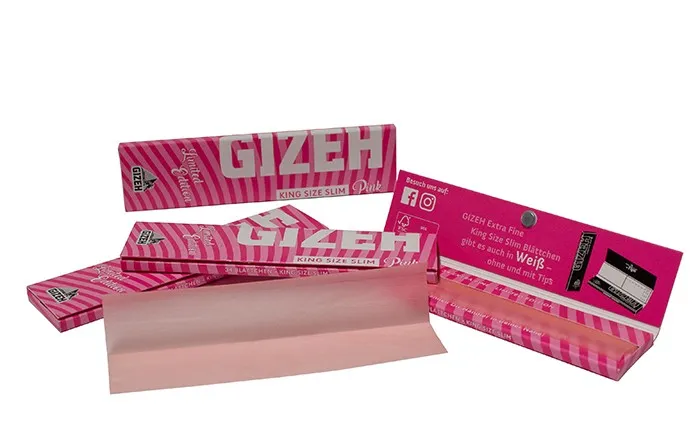 [7777778596] Gizeh KS Slim Pink Edition (Single)