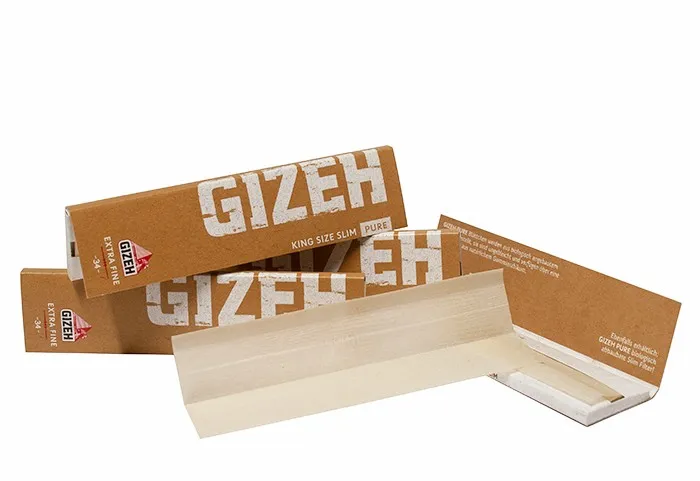 [7777778598] Gizeh Pure Extra Fine King Size Slim (Single)