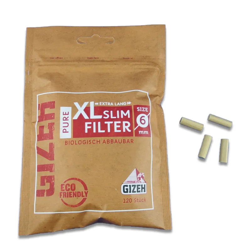 [7777778604] Gizeh XL Slim Filter Pure 120 (Single)