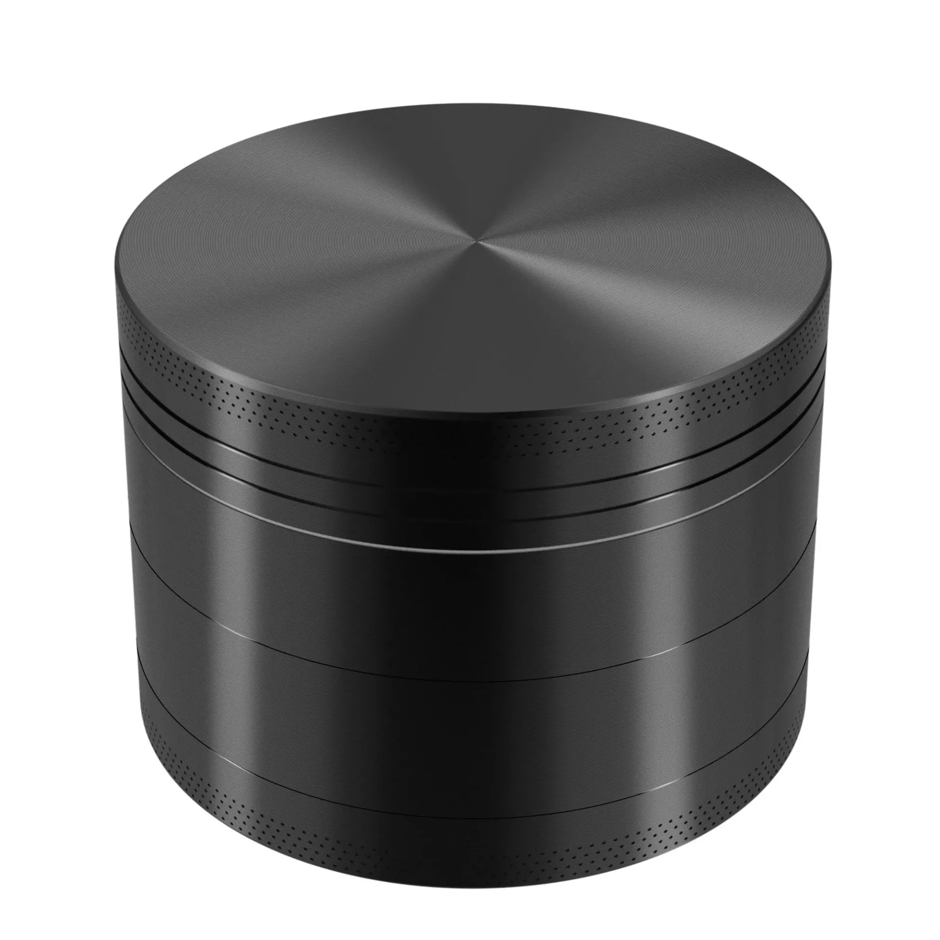 Grinder Schwarz 63mm 4 teilig