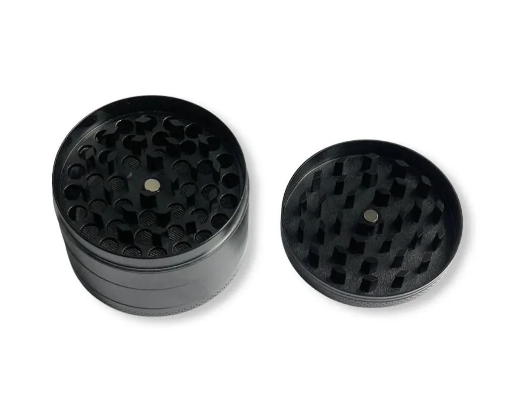 Grinder Schwarz 63mm 4 teilig