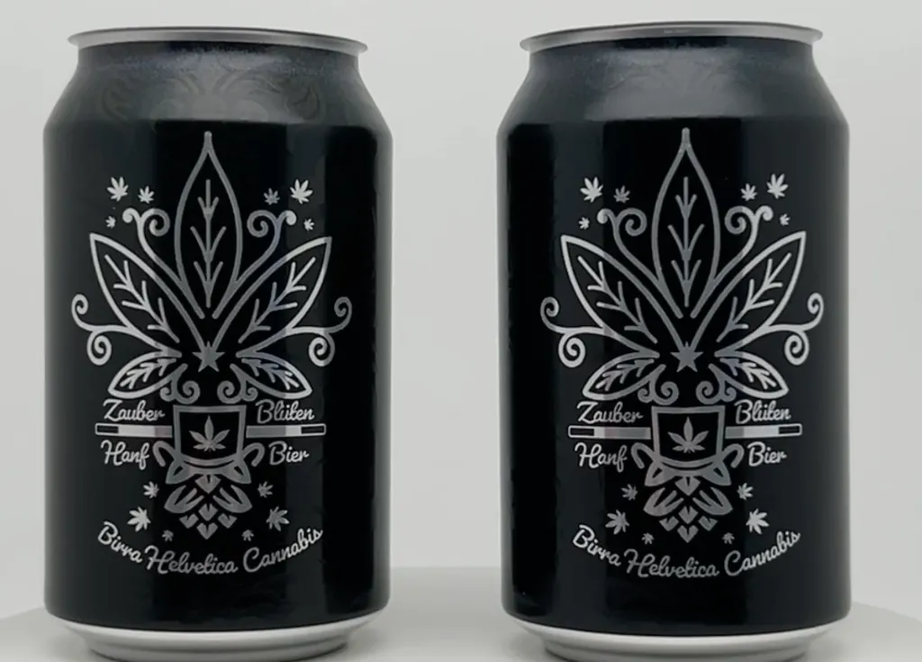 Hanf Bier Unicum Cannabis Cervisia neu in Dosen