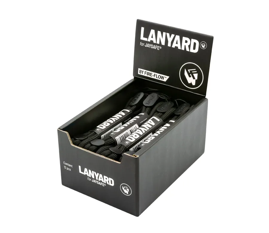 [7777778793] JAYSAFE® - LANYARD - Black (Single)