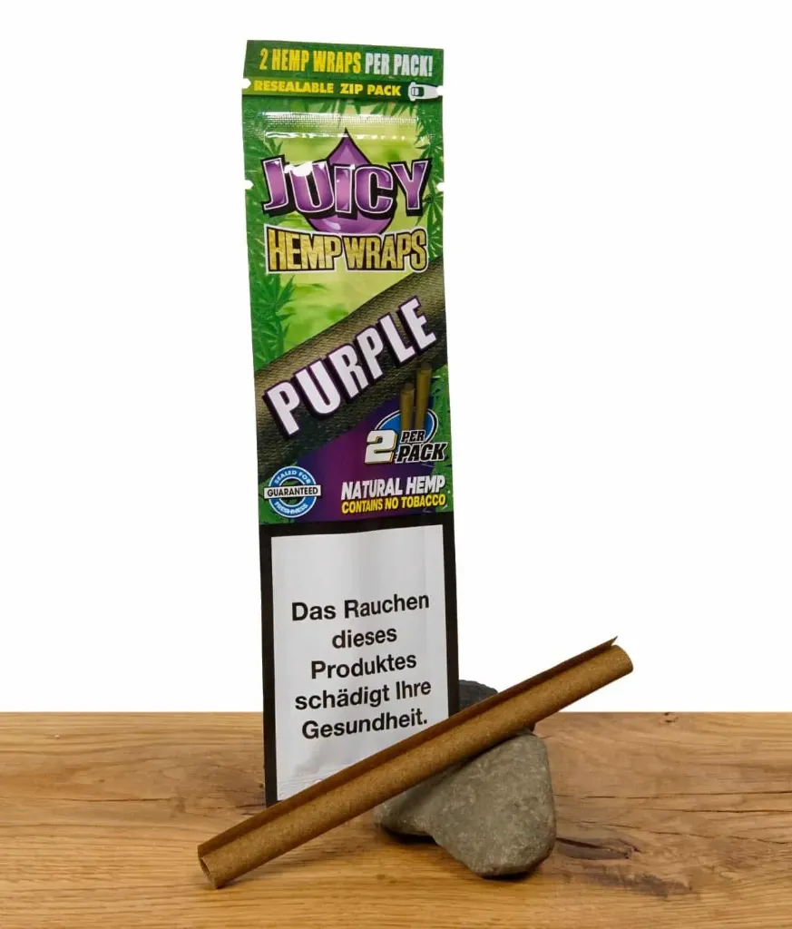 [7777778805] Juicy Hemp Wraps Purple (Single)