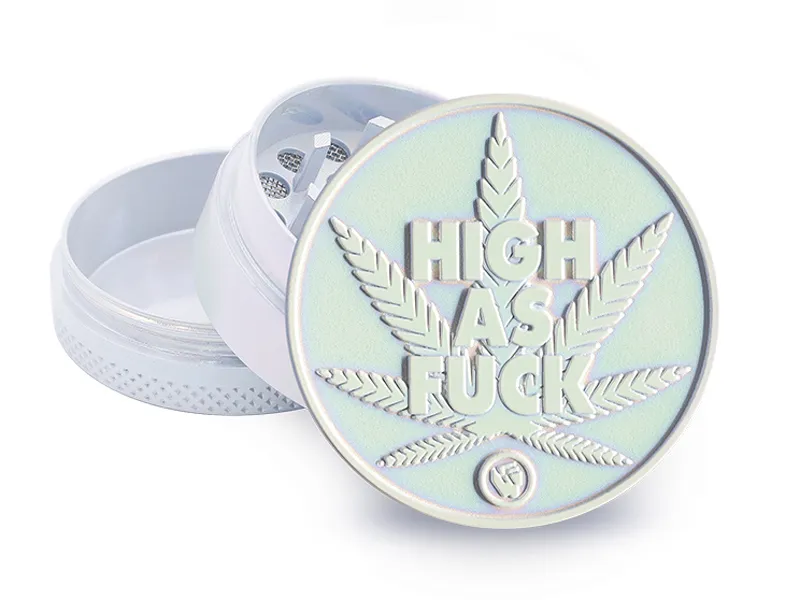 [7777779009] Metal Grinder 40mm 3P - Icy Pearl High as Fuck (Single)