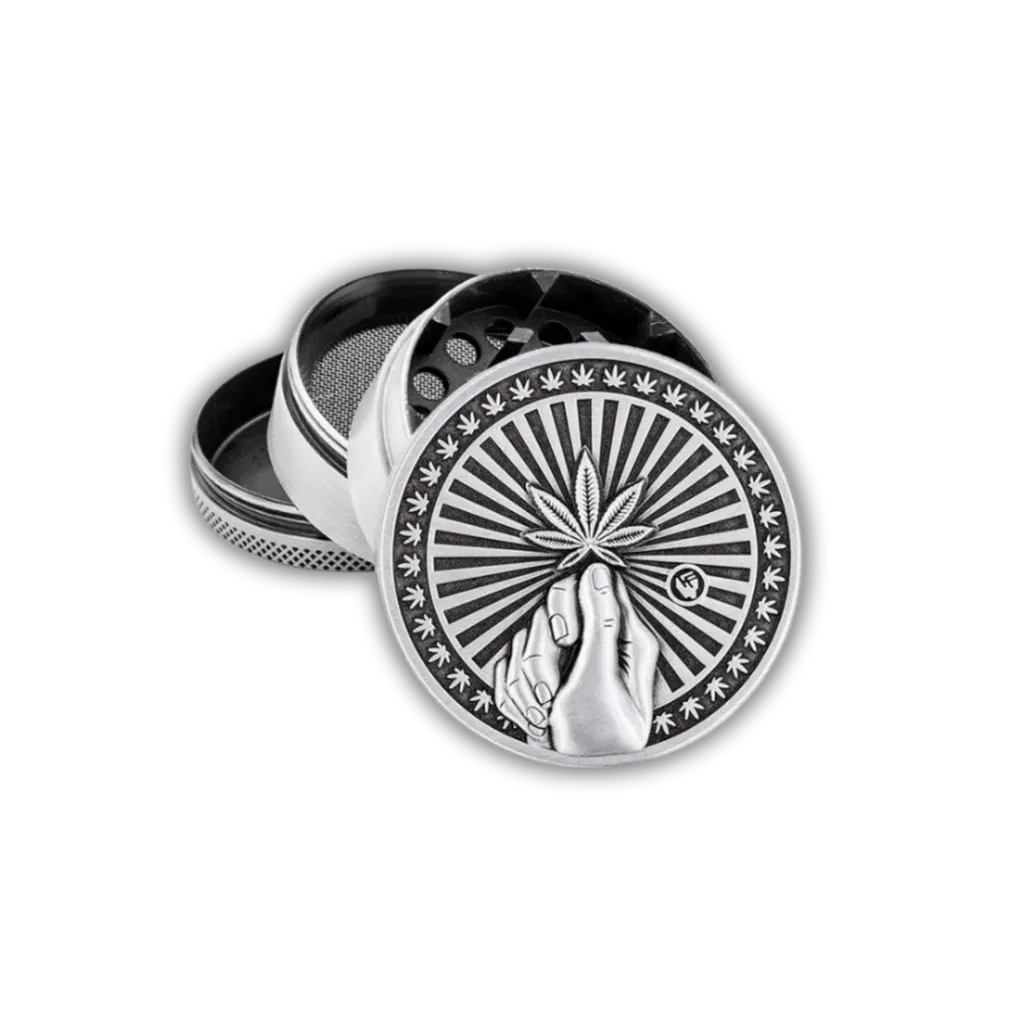 [7777779019] Metal Grinder 50mm 4P - Silver - Hope (Single)