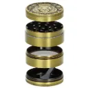 Metal Grinder 5cm 4P - Gold - Lion