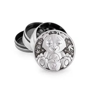 [7777779025] Metal Grinder 5cm 4P - Silver - 420 Teddy (Single)