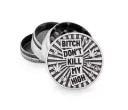 Metal Grinder 5cm 4P - Silver - Bitch Dont Kill My High