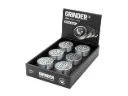 Metal Grinder Silver 420 Heart 3-teilig 40mm