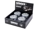Metal Grinder Silver Leaves 37 1 4-teilig 50mm