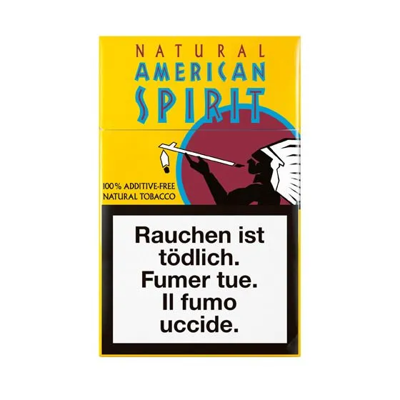 [7777779079] Natural American Spirit Gelb (Single)