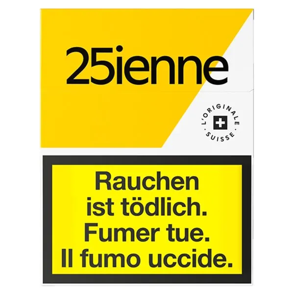 [7777779189] Parisienne Jaune Box 25er (Single)