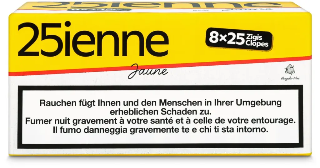 Parisienne Jaune Box 25er