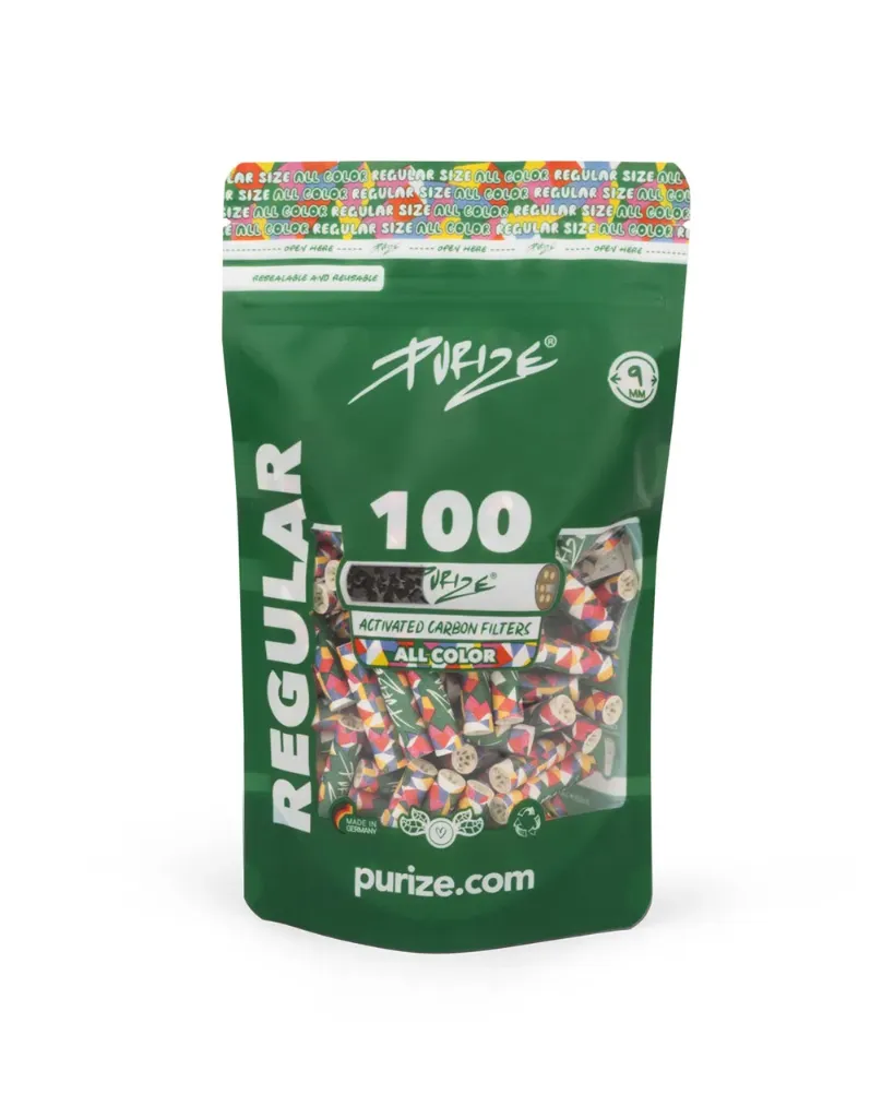 Purize Regular 100 Verschiedene Farben 9mm
