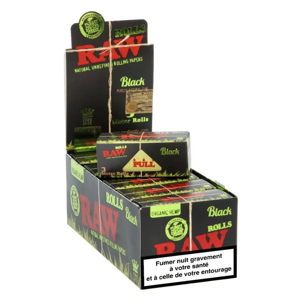 RAW Black Rolls Slim 3m