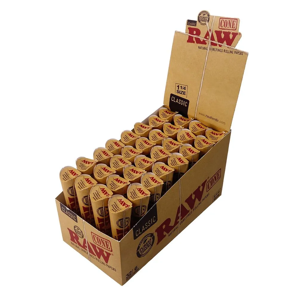 RAW Cones 1 1/4 Size