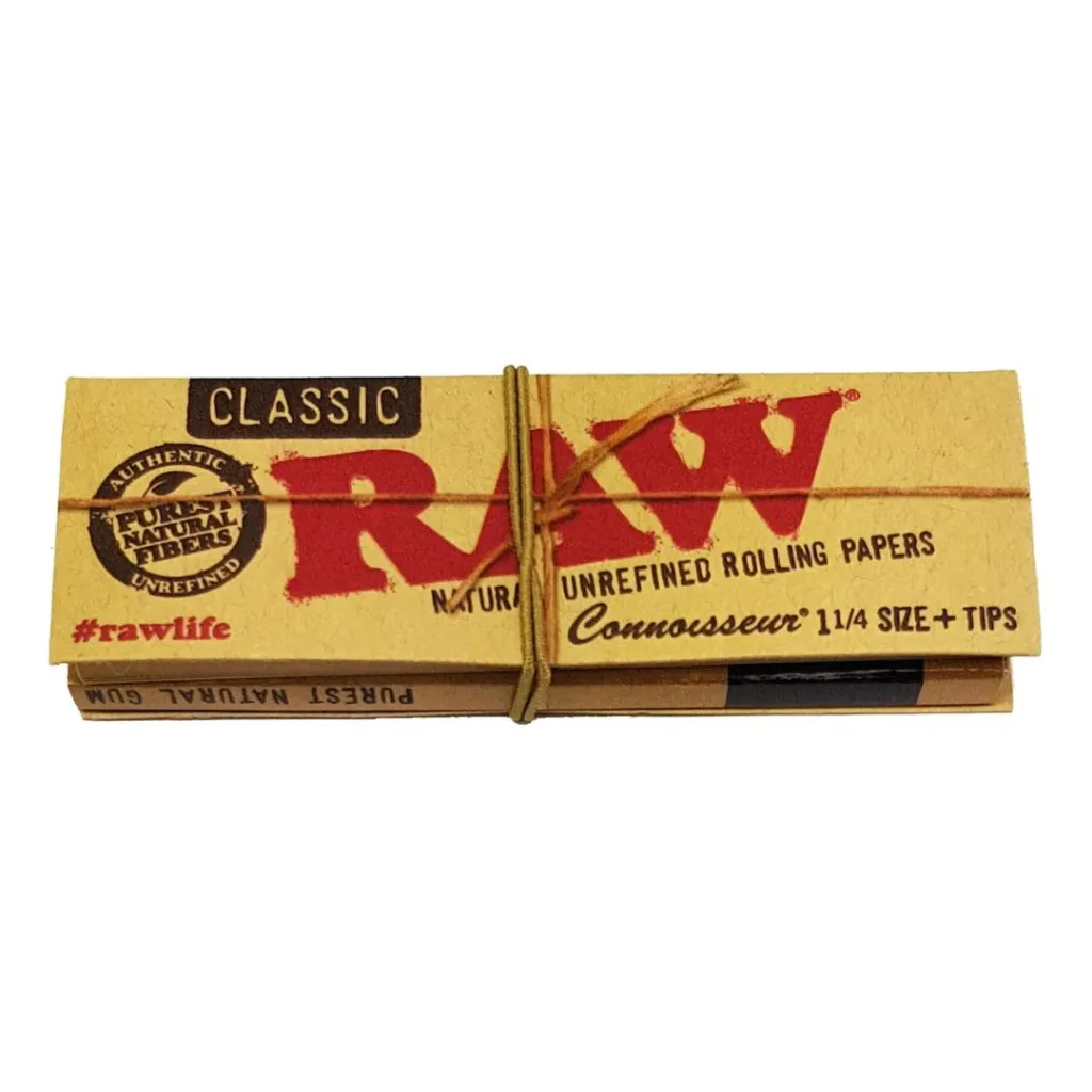[7777779295] RAW Connoisseur 11/4 Size + Tips (Single)