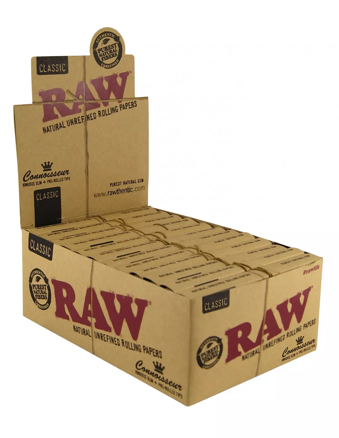 RAW Connoisseur KS Slim mit vorgedrehten Filtern