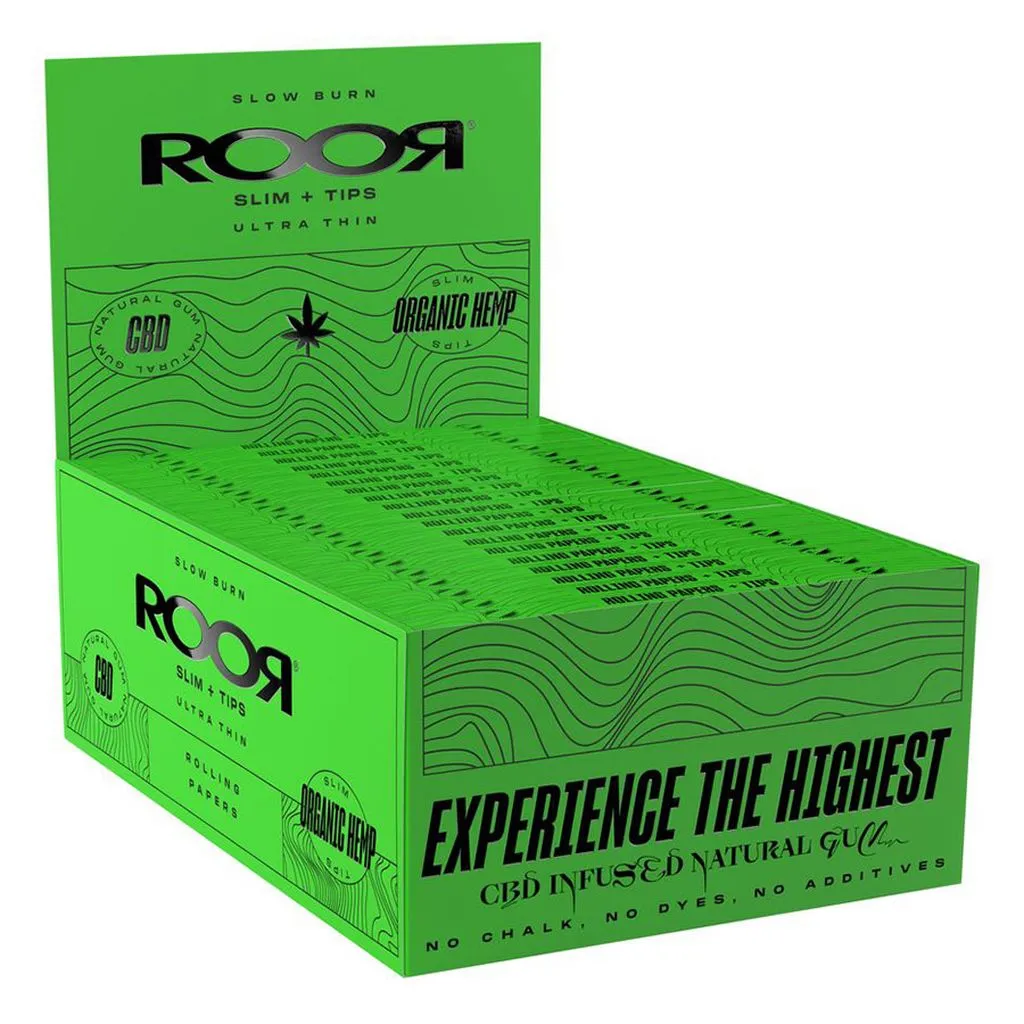 ROOR ORGANIC HEMP PAPERS + TIPS
