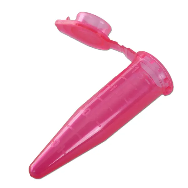 Reagent 1.5ml with attached lid  Red