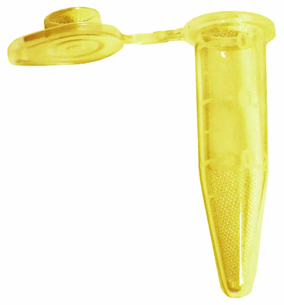 [7777779337] Reagent 1.5ml with attached lid  Yellow (Single)