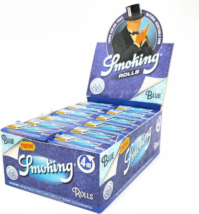 Smoking Blue Rolls