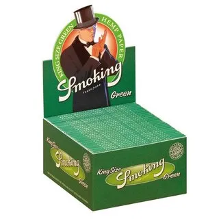 Smoking Green Hemp King Size