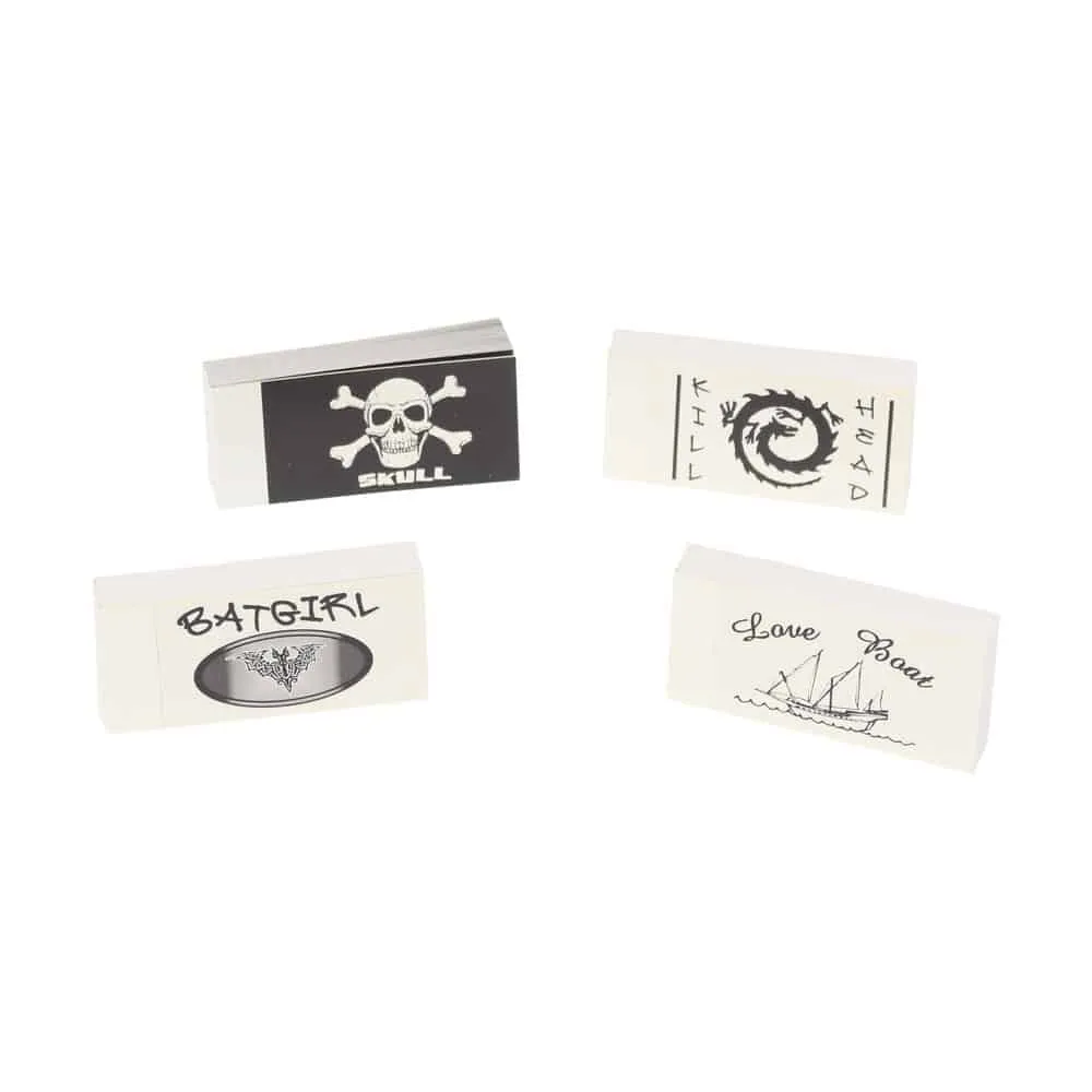 [7777779423] Tattoo Movie Filter Tips Assortiert (Single)