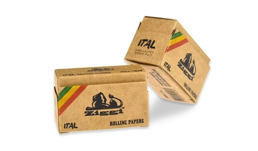 [7777779672] Ziggi Rolls mit Filter Unbleached (Single)