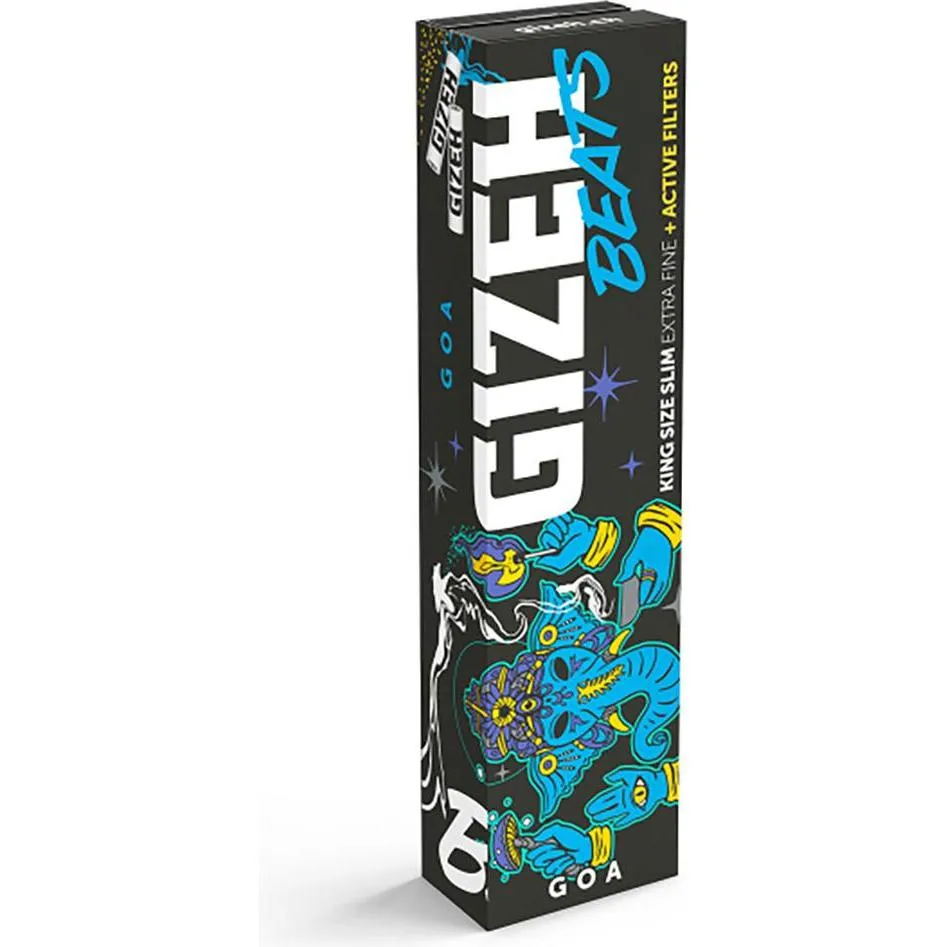 GIZEH Beats Swiss Edition King Size Slim + Active Filter (Goa)