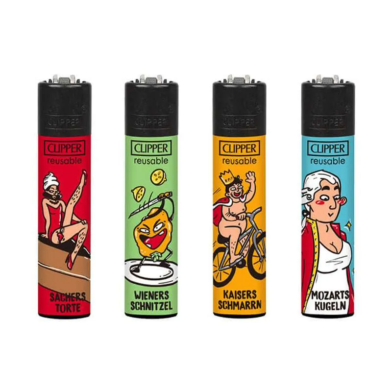 Clipper Feuerzeug Assortiert (Single)