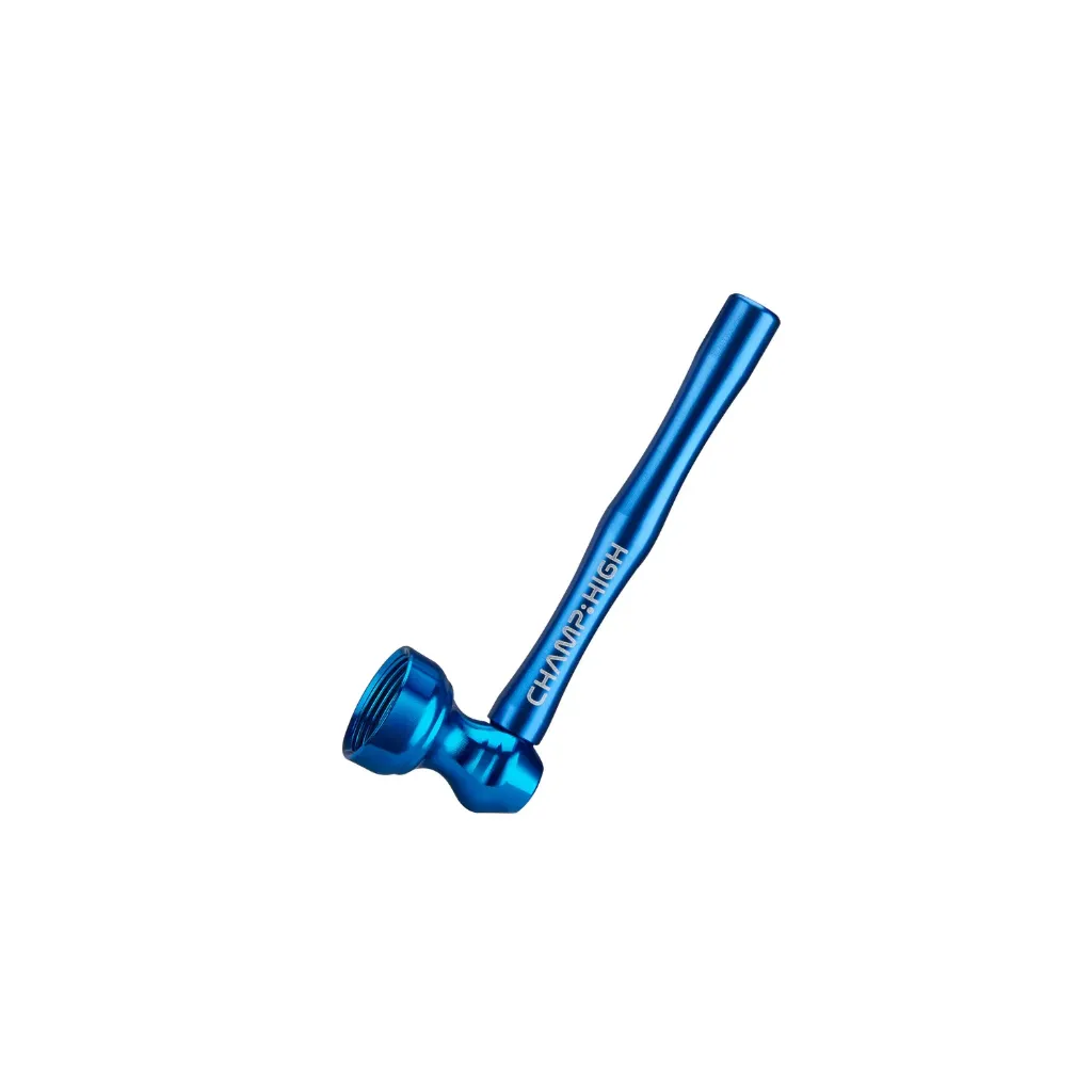 Mini Alu Pipe, 8,5 cm (Blau)