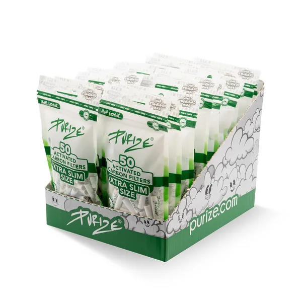 Purize Xtra-Slim Long 50er Pack White