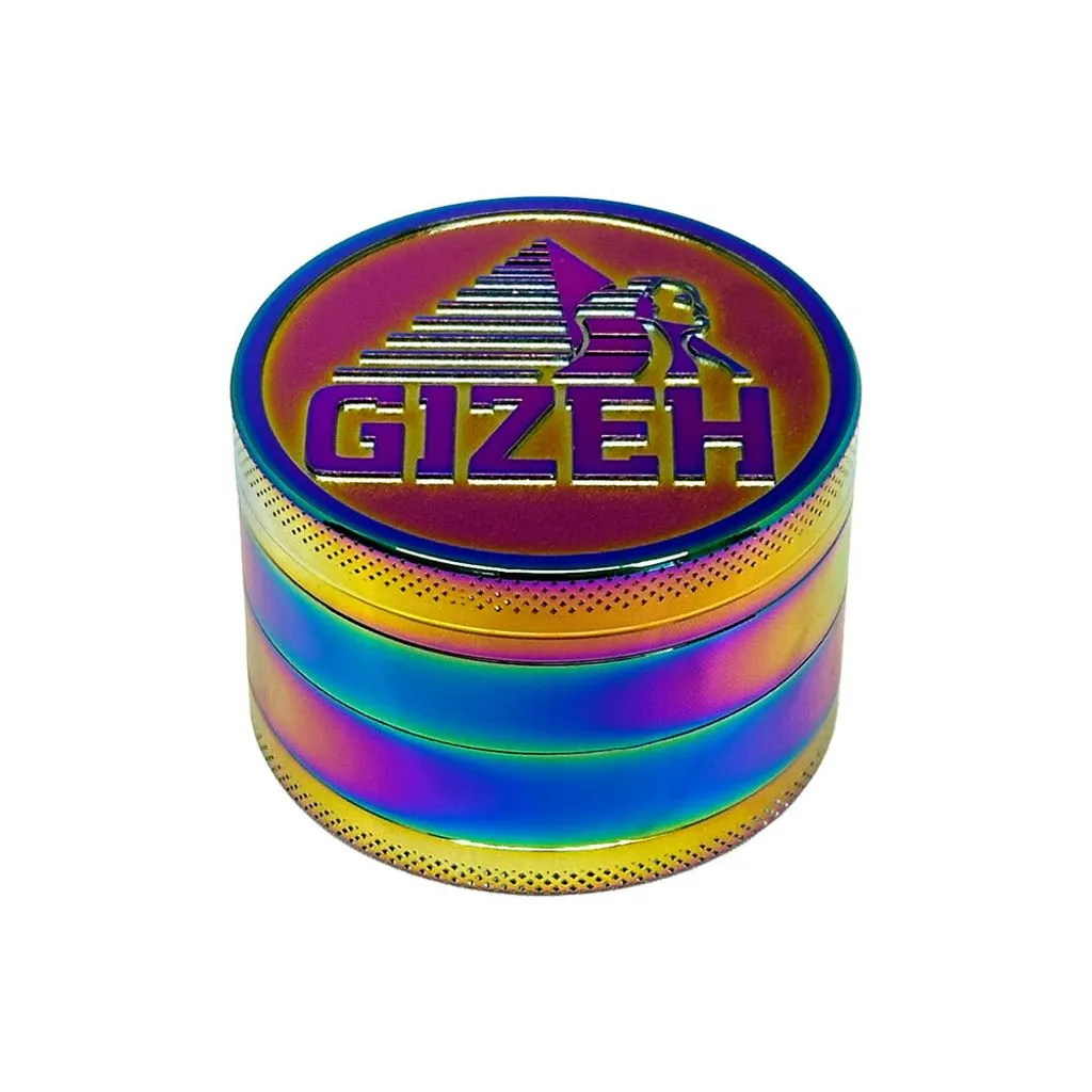 [4687r857957] GIZEH - Alu Grinder 4-teilig - ICY 50mm (Single)