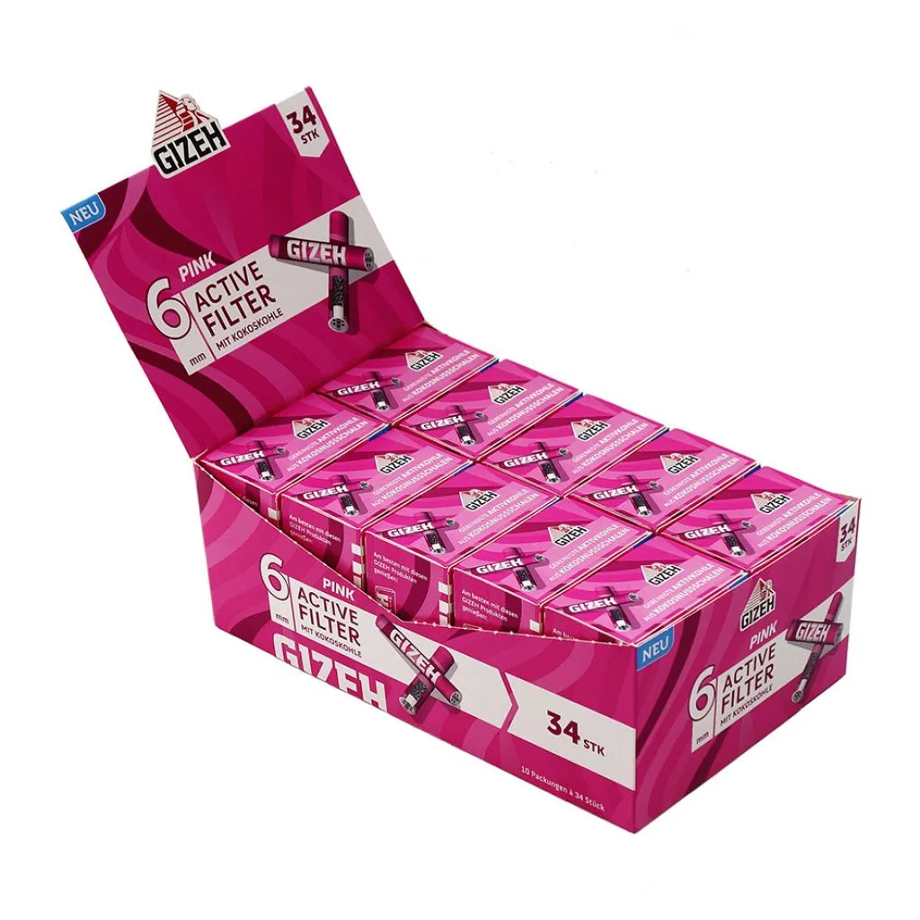 GIZEH Pink Active Filter 6mm (34)
