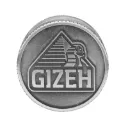 Grinder Gizeh 3 teilig silber 40mm
