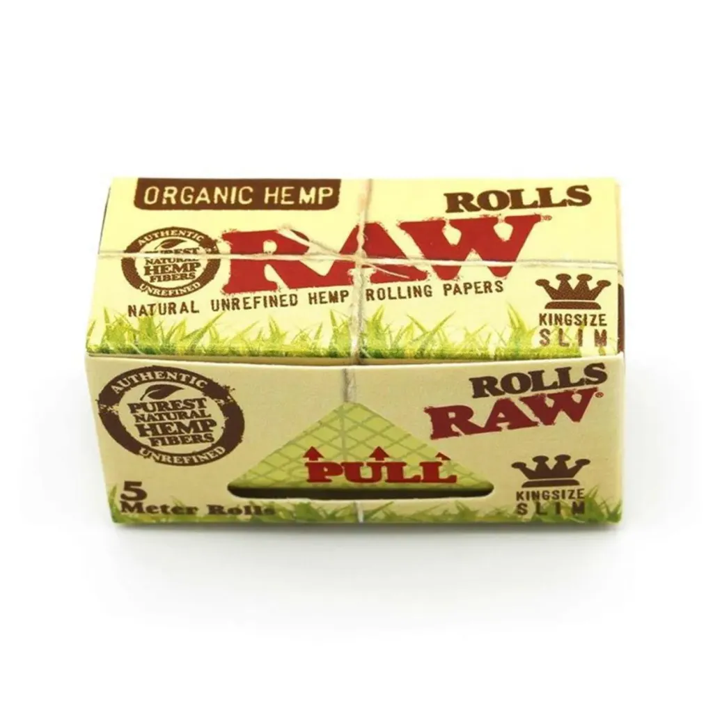 [345653656] Raw organic hemp Rolls 5m (Single)