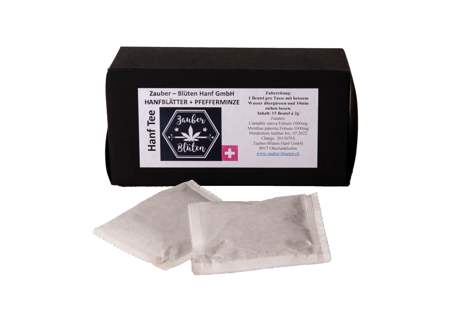 Hanf Tee Beutel White Label