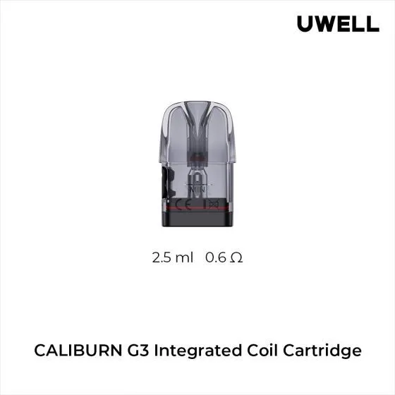 4 x Uwell Caliburn G3/G3 Pro/G4 Pod 2.5ml