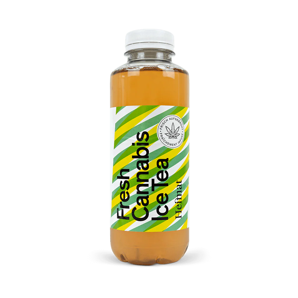 Fresh Cannabis Ice Tea