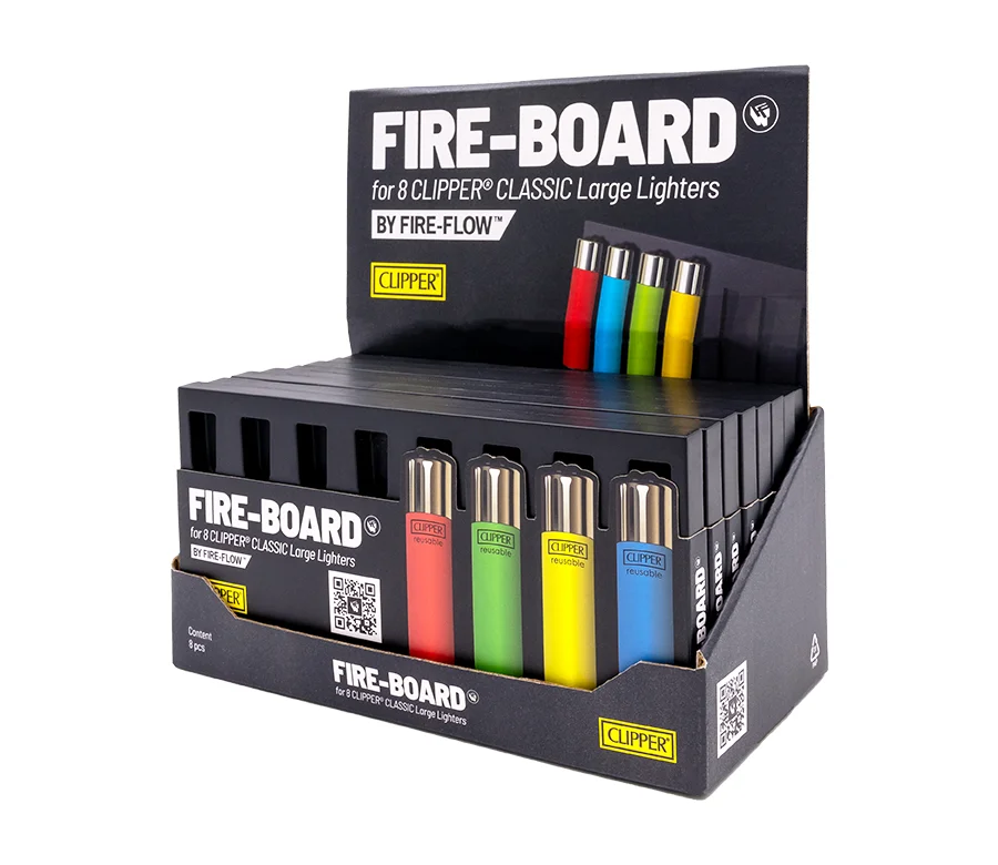 FIRE-BOARD® - Sammel Board für 8 Clipper