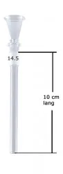 [6574568733245] GLAS-Einsatz-14.5er-10cm-Zylinder