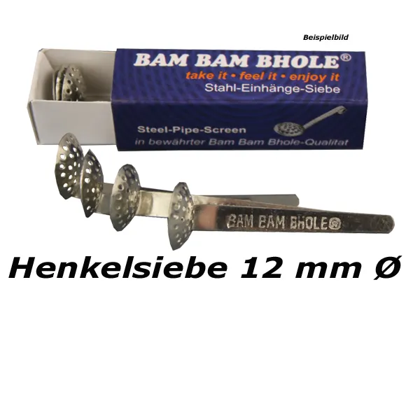 [13143515065] Stahleinhängesiebe 12mm Ø, VE20, 4 Stück je Einzeln (Single)