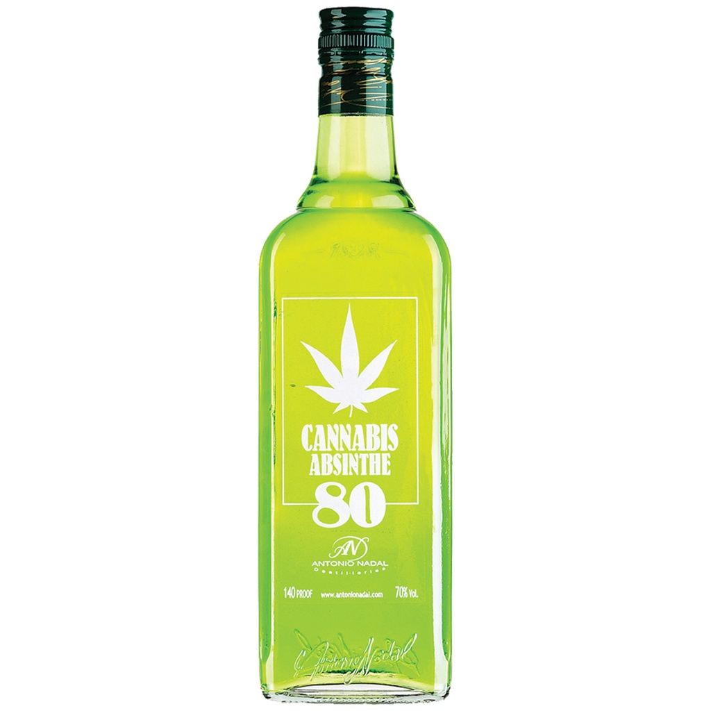 [IQ-16020302] Antonio Nadal 80 Cannabis Absinthe 70cl 70%