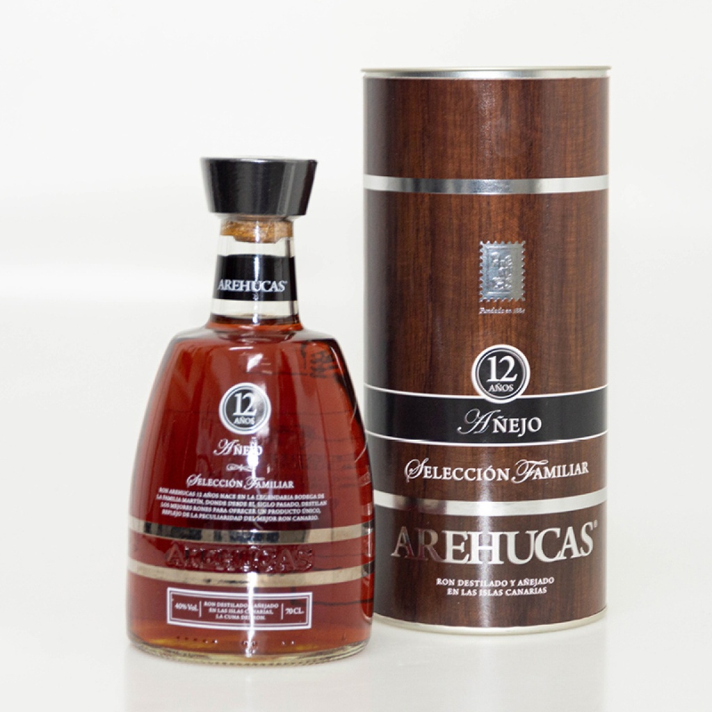 [FT-RONANEJO12] Arehucas Ron Anejo 12 Jahre  Selection Familiar 70cl 40%
